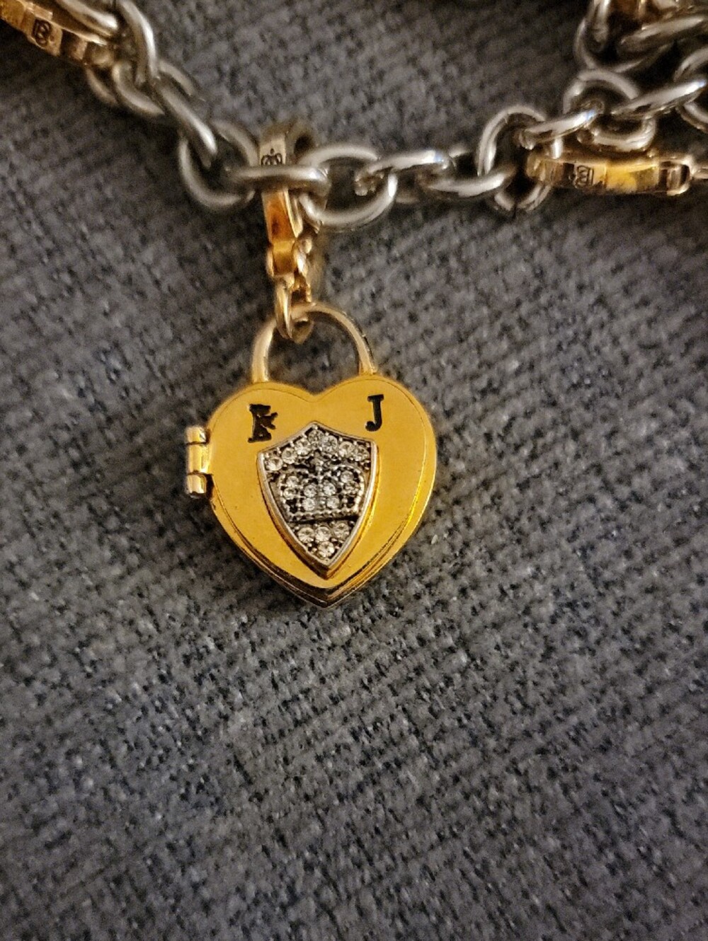 Vintage Y2K Juicy Couture Charm Necklace - Picture 9 of 15